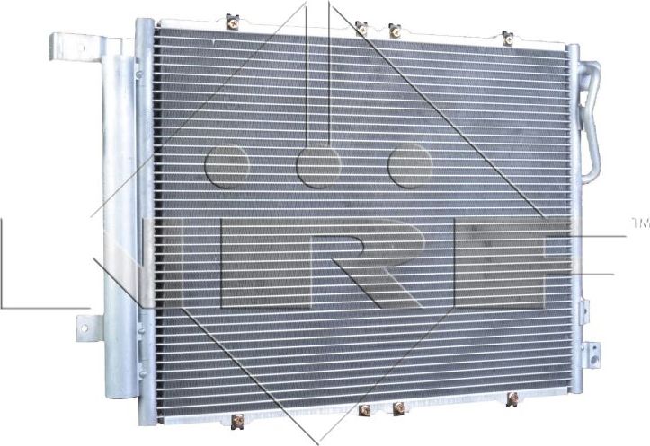Радиатор кондиционера (конденсатор) NRF EASY FIT. Артикул 35519