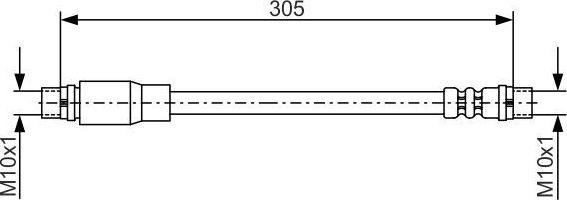 Тормозной шланг Bosch. Артикул 1 987 476 171