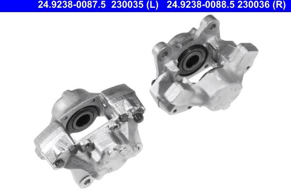 Тормозной суппорт ATE задний правый для Volvo 760 1984-1992. Артикул 24.9238-0088.5