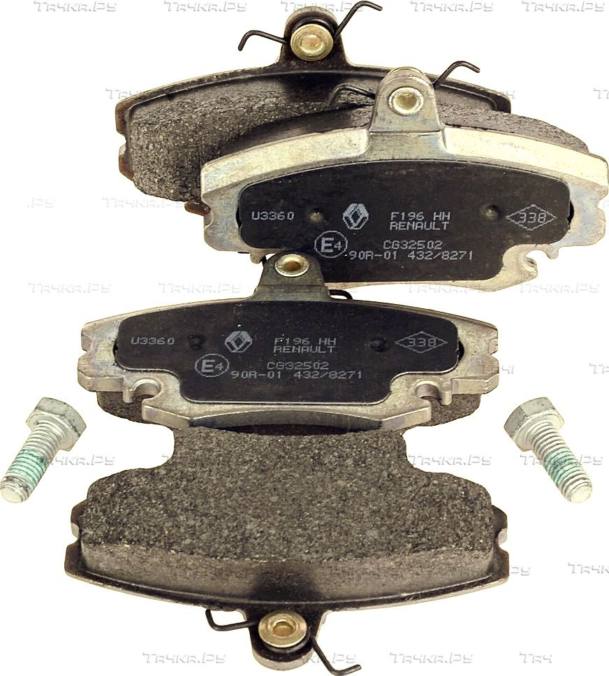 Тормозные колодки Renault передние для Renault 25 1984-1993. Артикул 410602192R