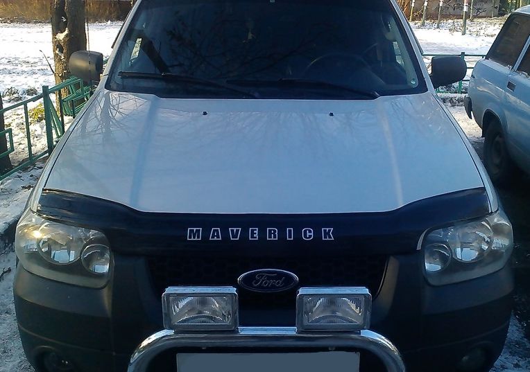 Дефлектор Vip-Tuning для капота Ford Maverick II 2000-2007. Артикул FR08