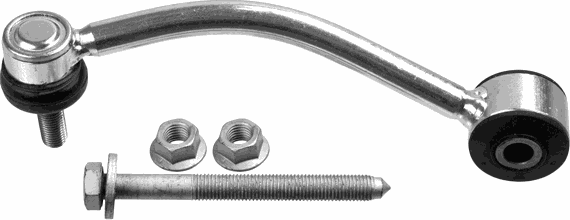 Стойка (тяга) стабилизатора Lemforder задняя левая для Porsche Cayenne I (955) 2002-2010. Артикул 26050 02