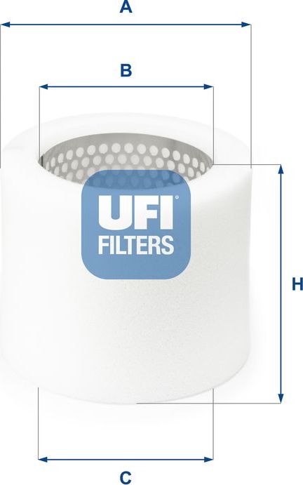 Воздушный фильтр UFI. Артикул 27.061.00