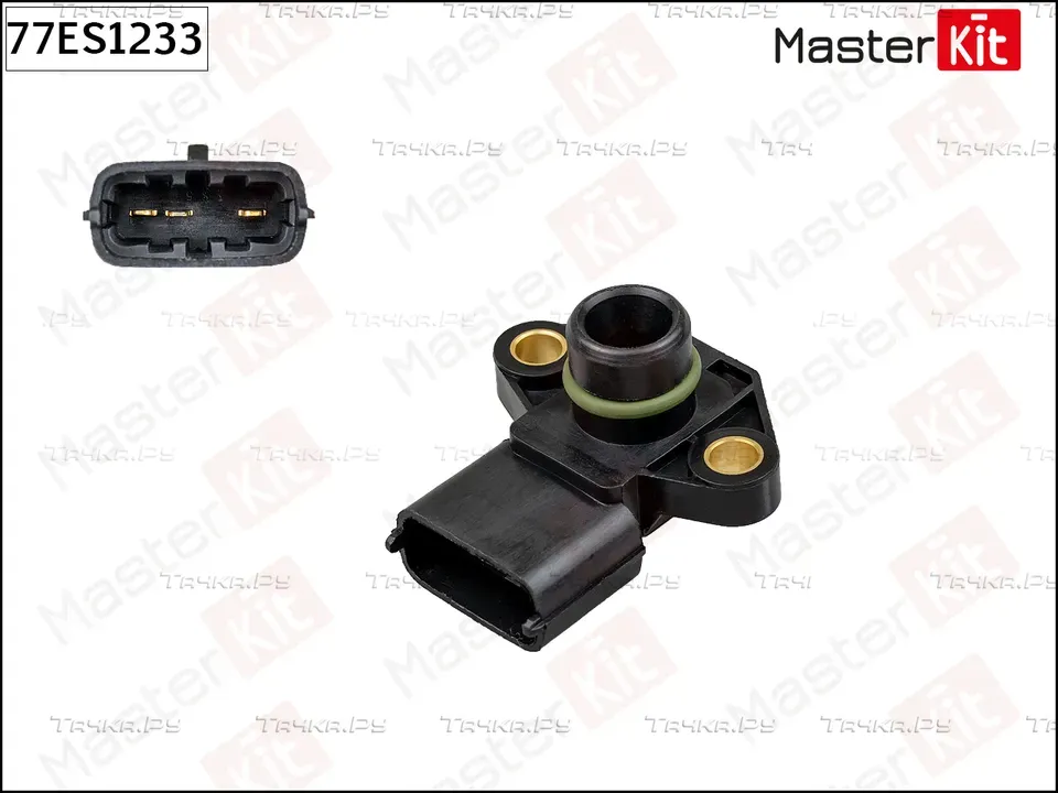 Датчик, давление во впускном газопроводе HYUNDAI/KIA 2.0CRDi/2.2CRDi (Master KIT). Артикул 77ES1233