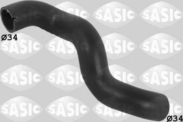 Патрубок системы охлаждения (радиатора) Sasic правый верхний для Opel Astra G 2000-2005. Артикул 3406348