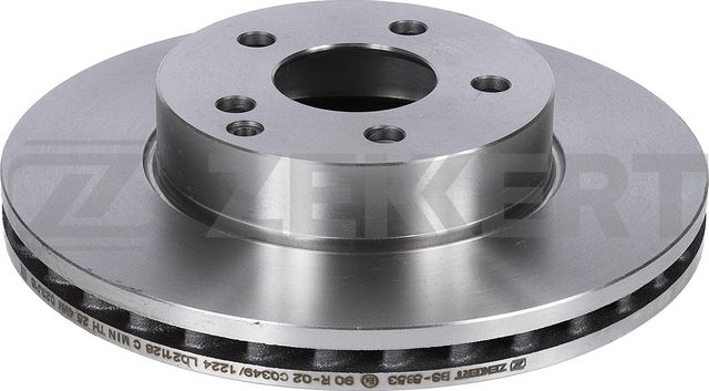 Тормозной диск Zekkert. Артикул BS-5853