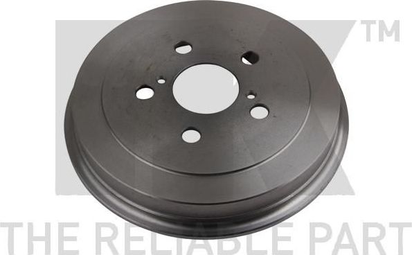 Тормозной барабан NK задний для Toyota Corolla E120, E130 2003-2007. Артикул 254527