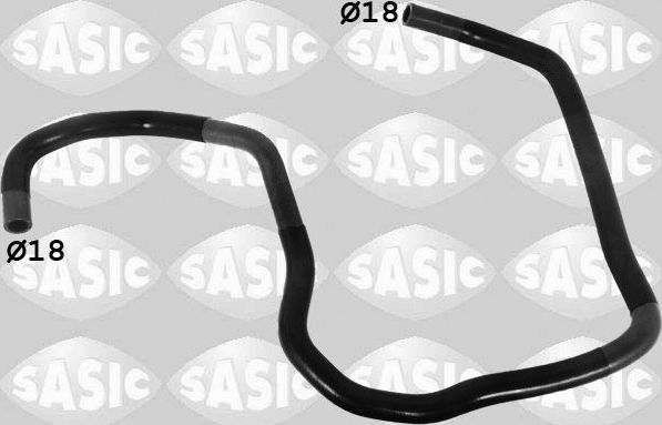 Патрубок радиатора (системы охлаждения) Sasic. Артикул 3400138
