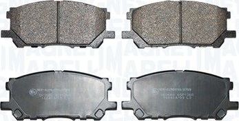 Тормозные колодки Magneti Marelli. Артикул 363916061013