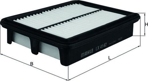 Воздушный фильтр Mahle. Артикул LX 4142