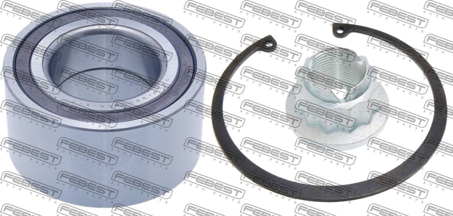 Ступичный подшипник (комплект) Febest. Артикул DAC51960050M-KIT