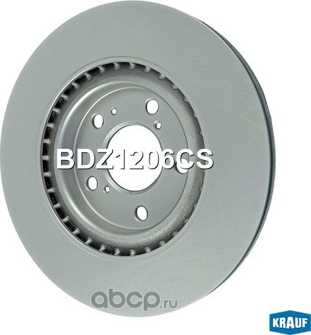 Диск тормозной Krauf. Артикул BDZ1206CS
