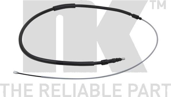 Трос ручника (тросик ручного тормоза) NK. Артикул 9019100