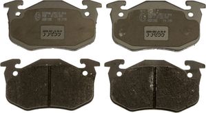 Тормозные колодки TRW COTEC задние для Citroen Saxo 1996-2004. Артикул GDB1305