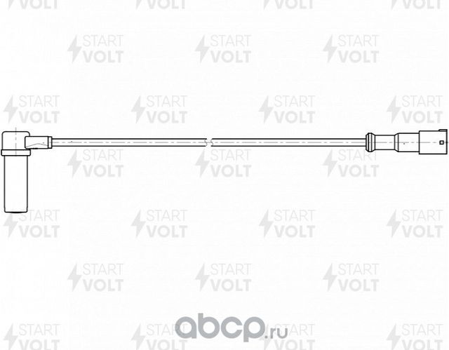 Датчик ABS StartVOLT передний/задний для Mercedes-Benz Conecto 2001-2026. Артикул VS-ABS 2109