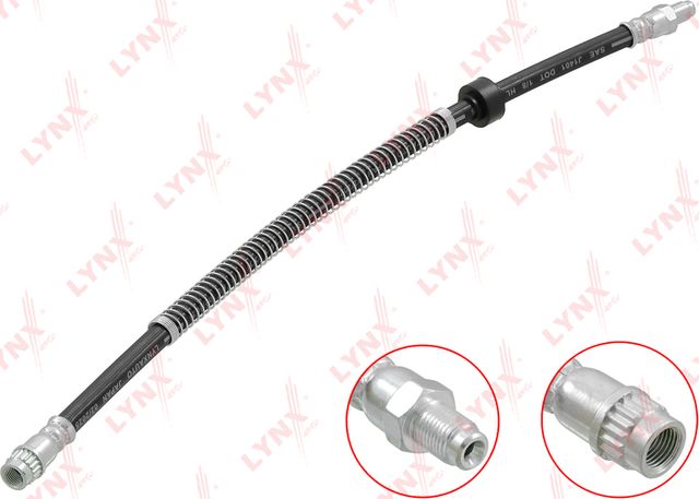 Тормозной шланг LYNXauto для Citroen C2 2003-2012. Артикул BL-3402