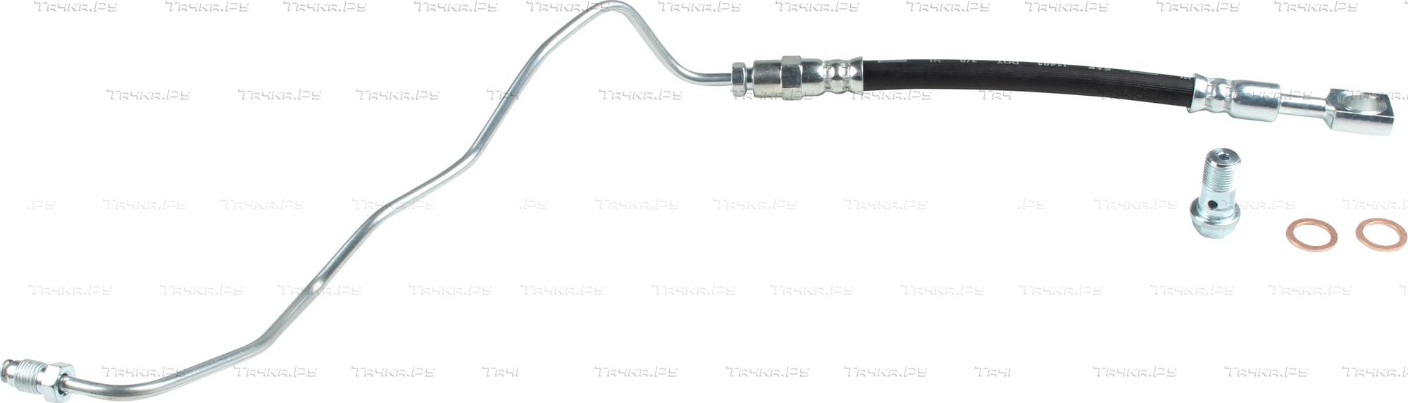 Тормозной шланг JP Group задний левый внешний для SEAT Ibiza II 1999-2002. Артикул 1161705170