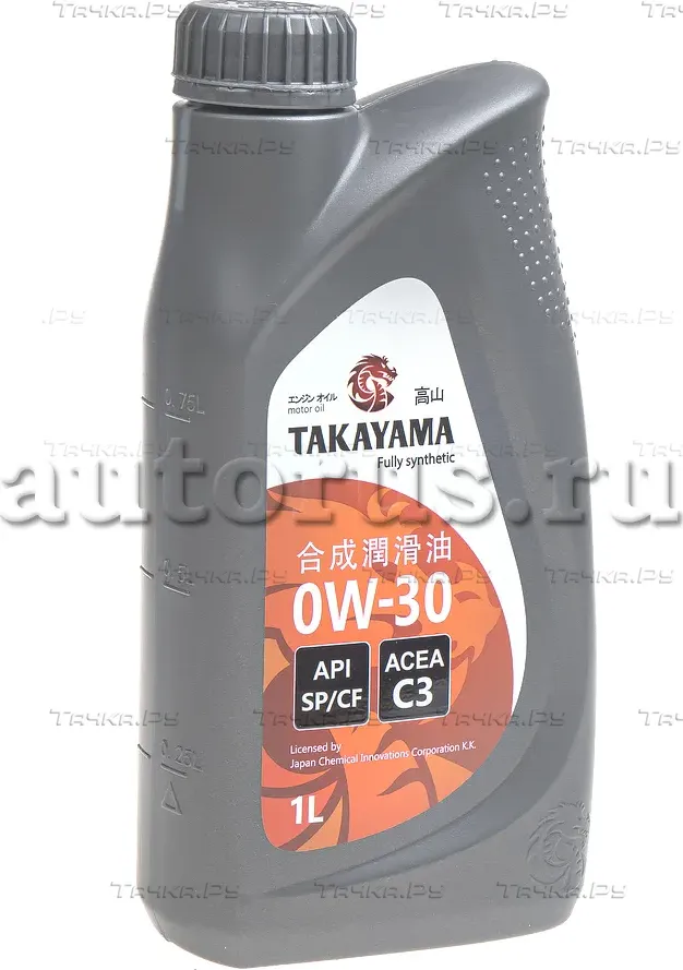 Takayama 0W-30 C3 SP/CF 1л Takayama. Артикул 322789