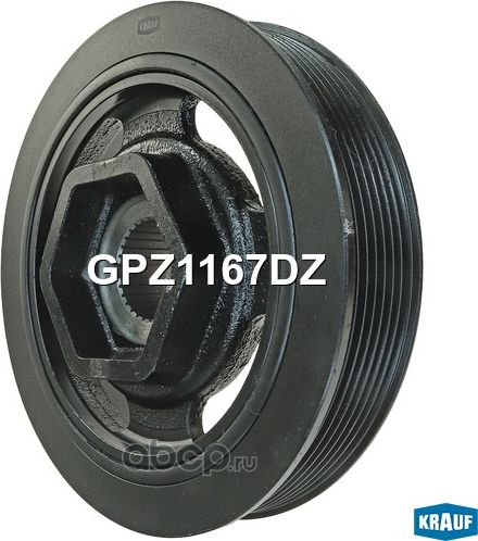 Шкив коленвала Krauf. Артикул GPZ1167DZ