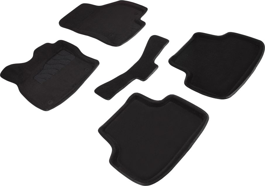 Коврики Seintex 3D ворсовые для салона Skoda Octavia A7 2013-2020. Артикул 88486