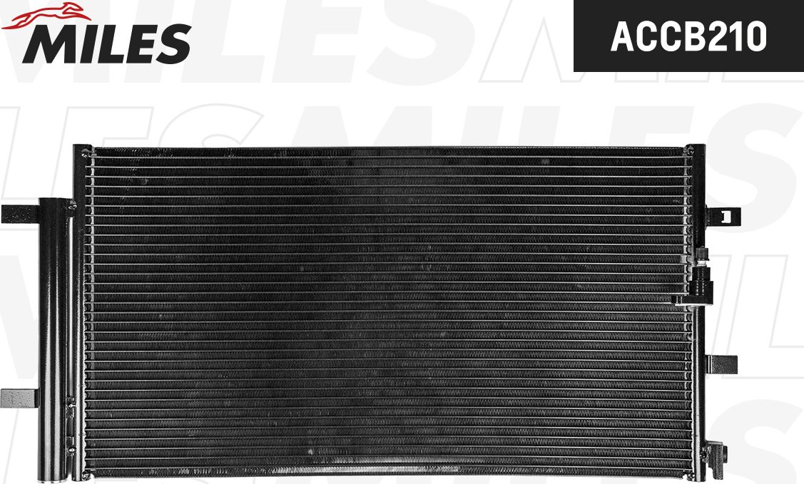 Конденсер VAG A4/A5/A6/A7/Q5 1.8-3.0/2.0D-3.0D 07- (Miles). Артикул ACCB210