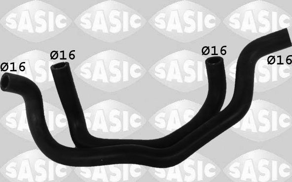 Патрубок радиатора (системы охлаждения) Sasic. Артикул 3406052