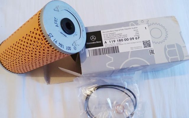 Масляный фильтр Mercedes-Benz. Артикул A119180000967