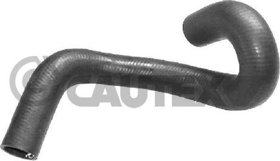 Патрубок радиатора (системы охлаждения) Cautex. Артикул 086402
