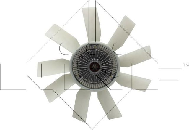 Муфта (вискомуфта) вентилятора NRF FULL KIT для Mercedes-Benz Sprinter 901, 902 2000-2006. Артикул 49543