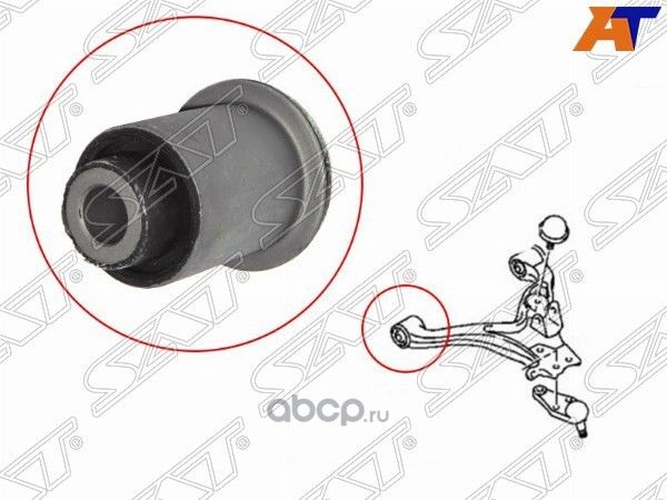 Сайлентблок FR переднего нижнего рычага MMC Pajero (SAT). Артикул STMR510420