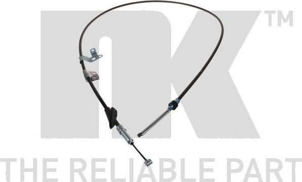 Трос ручника (тросик ручного тормоза) NK. Артикул 9045190