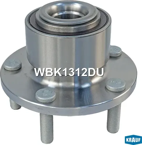 Ступица колеса с подшипником в сборе и монтажный к Krauf. Артикул WBK1312DU