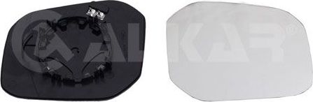 Зеркальное стекло бокового зеркала Alkar правое для Volkswagen Caddy IV 2015-2019. Артикул 6432877