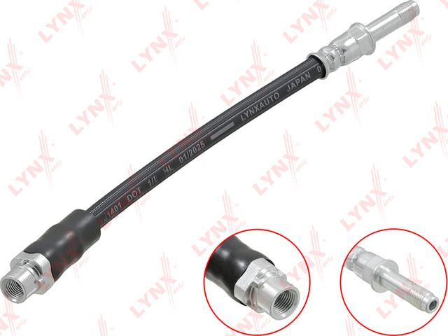 Тормозной шланг LYNXauto задний для BMW 1 I (E82/E88) 2007-2013. Артикул BL-3341