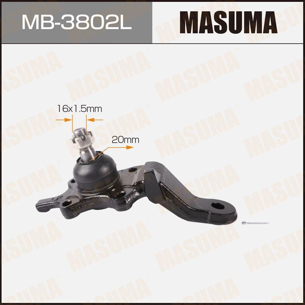 Шаровая опора Masuma. Артикул MB-3802L