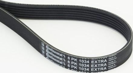 Приводной ремень поликлиновой ContiTech. Артикул 6PK1034 EXTRA