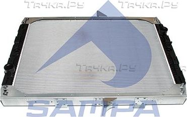 Радиатор охлаждения двигателя Sampa для DAF 95 1987-1998. Артикул 051.066