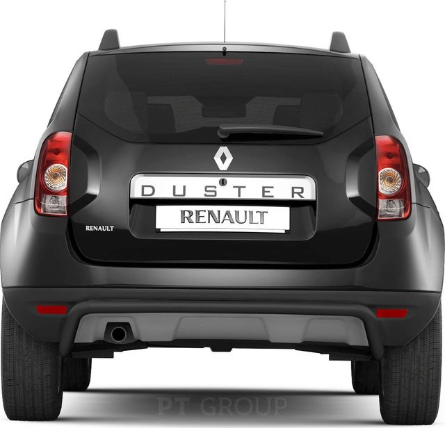 Защита PT Group заднего бампера d=51 мм ИСКРА (ППК) для Nissan Terrano III 2014-2022. Артикул RDU330101