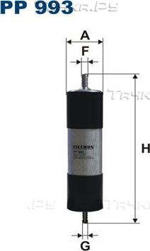 Топливный фильтр Filtron. Артикул PP 993