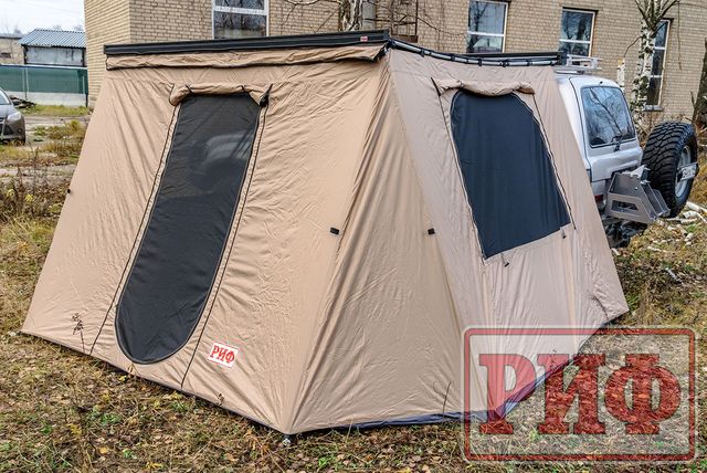 Стенки РИФ к автомобильной маркизе 3х2,5 м, с полом. Артикул RIFAN013025600W