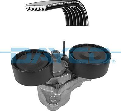 Приводной ремень поликлиновой с роликами (комплект) Dayco. Артикул KPV728