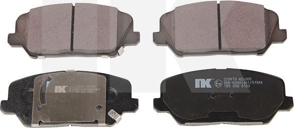 Тормозные колодки NK передние для Kia Proceed II 2015-2026. Артикул 223473