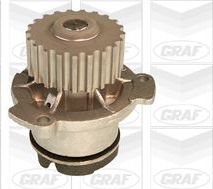 Помпа (водяной насос) Graf для ВАЗ Samara (2108, 2109, 2113, 2114) 1986-2013. Артикул PA404