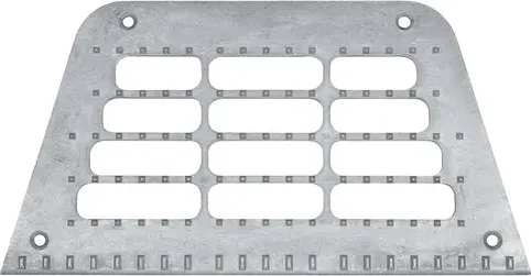 Подножка средняя алюминий (673143) DAF (Marshall). Артикул M3011404