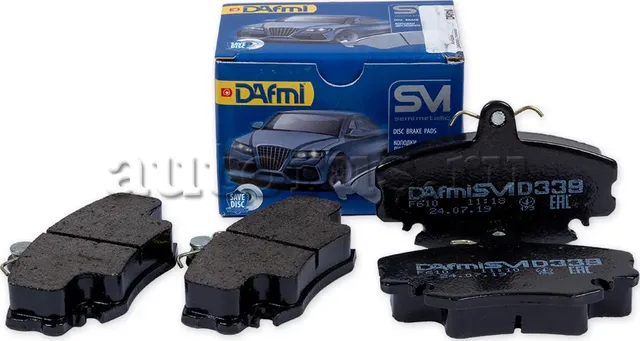Колодки тормозные передние Renault Logan Sandero Lada Largus (410602192R) (Dafmi) Dafmi. Артикул D339SM