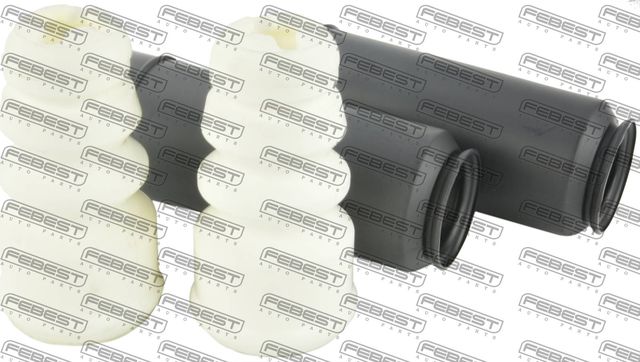 Комплект отбойников и пыльников амортизаторов (стоек) Febest. Артикул ADSHB-A4IIR-KIT