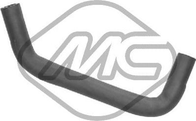 Патрубок радиатора (системы охлаждения) Metalcaucho. Артикул 08799