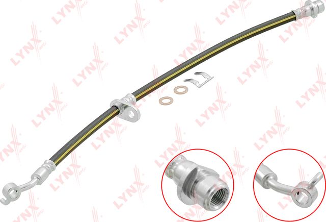 Тормозной шланг LYNXauto для Honda Accord IX 2014-2026. Артикул BL-4171
