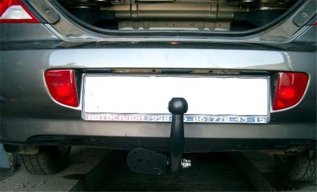 Фаркоп Лидер-Плюс для Kia Shuma I, II седан 1998-2003. Артикул K101-A