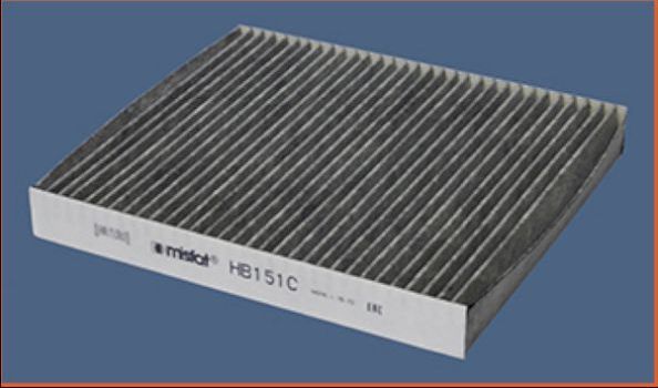 Салонный фильтр MISFAT для Audi A2 2000-2005. Артикул HB151C